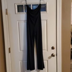 Tube top jump suit